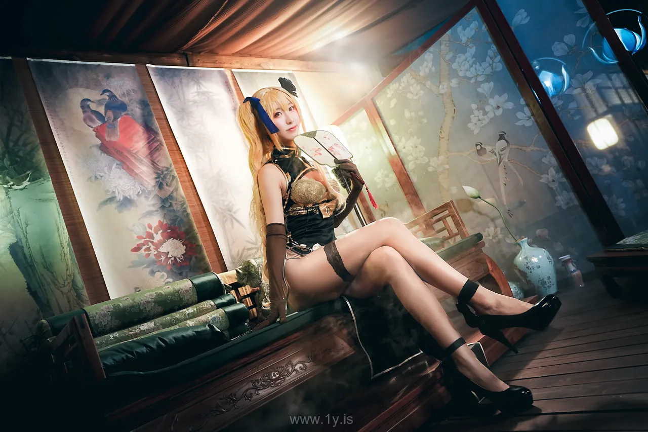 Coser@黑川 NO.018 Irresistible Asian Homebody Girl 金莲